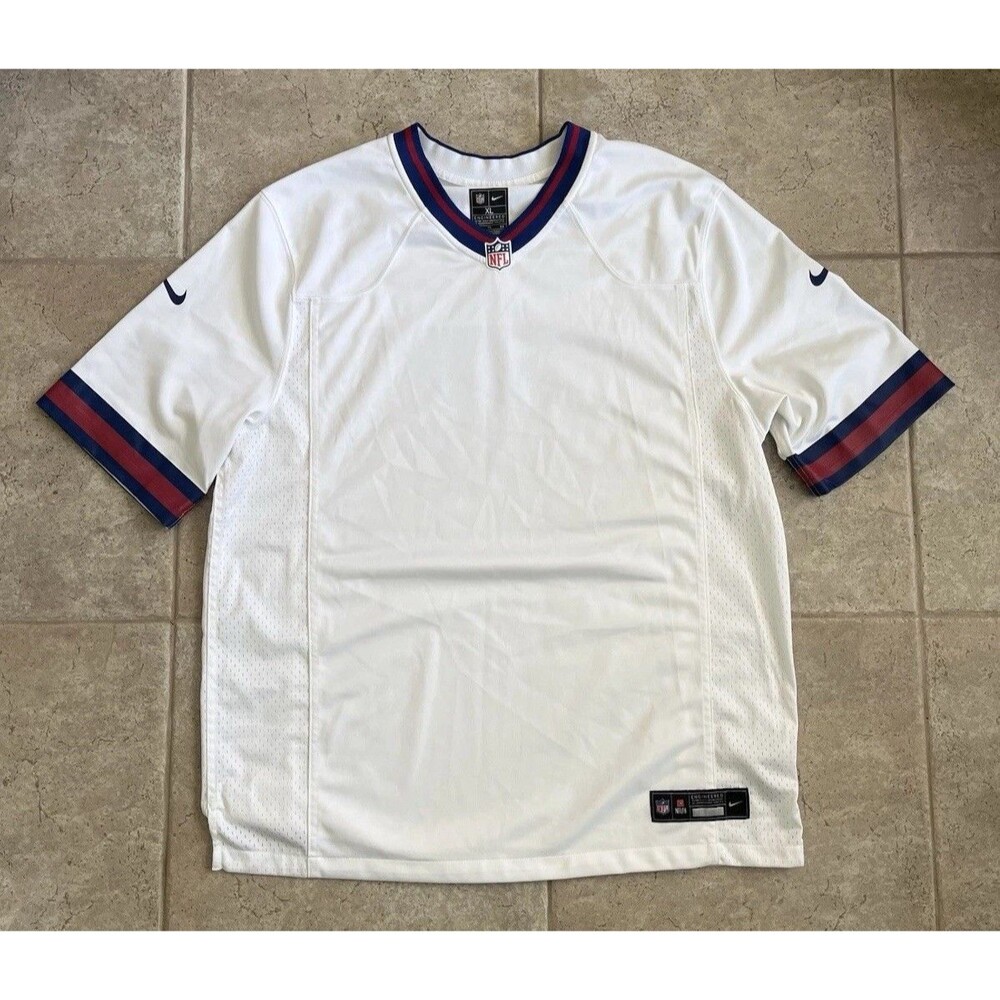 Nike Giants Inspired NFL Football Blank Jersey Size XL Athletic Outdoor